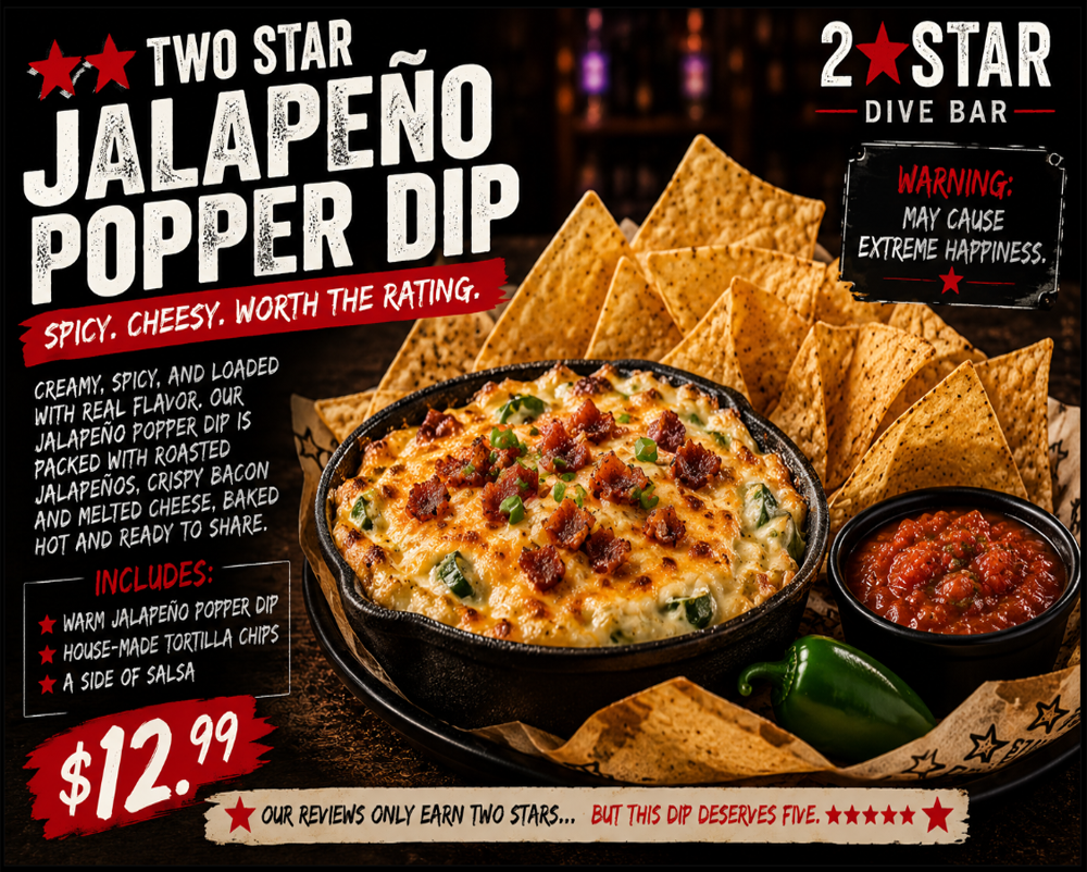 2 Star Dive Bar | Michigan | Bar and Grill | Restaurant | Craft Beer | Speciality Drinks 