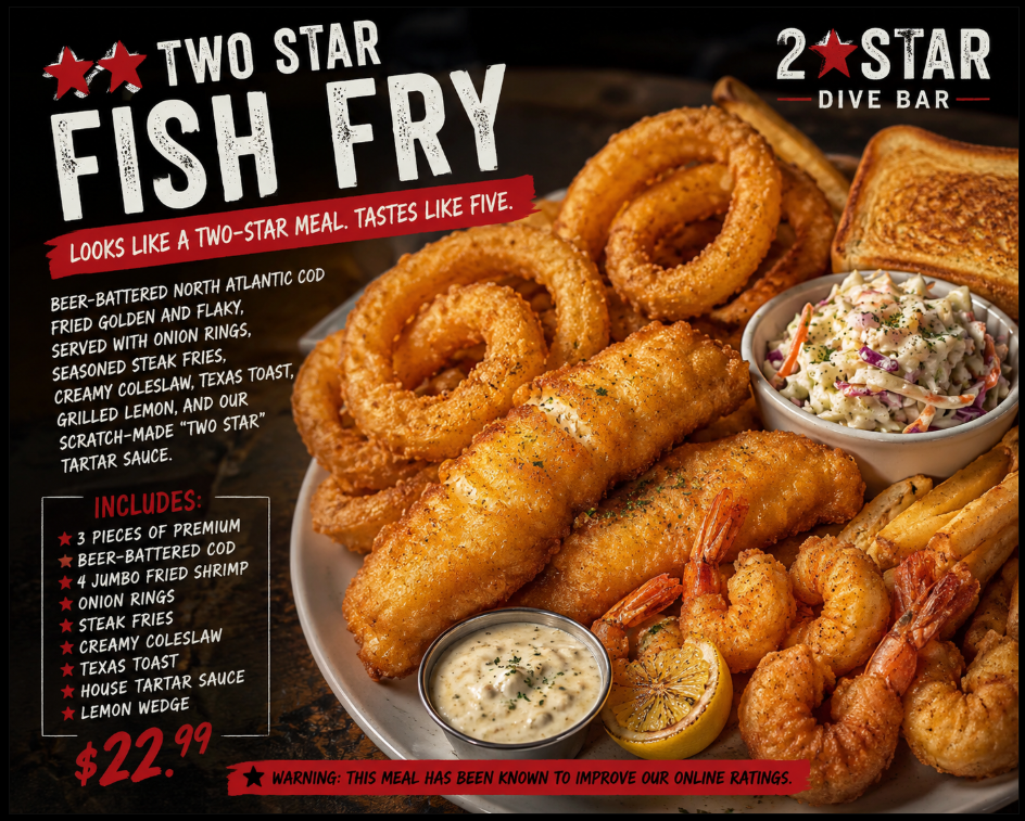 2 Star Dive Bar | Michigan | Bar and Grill | Restaurant | Craft Beer | Speciality Drinks 